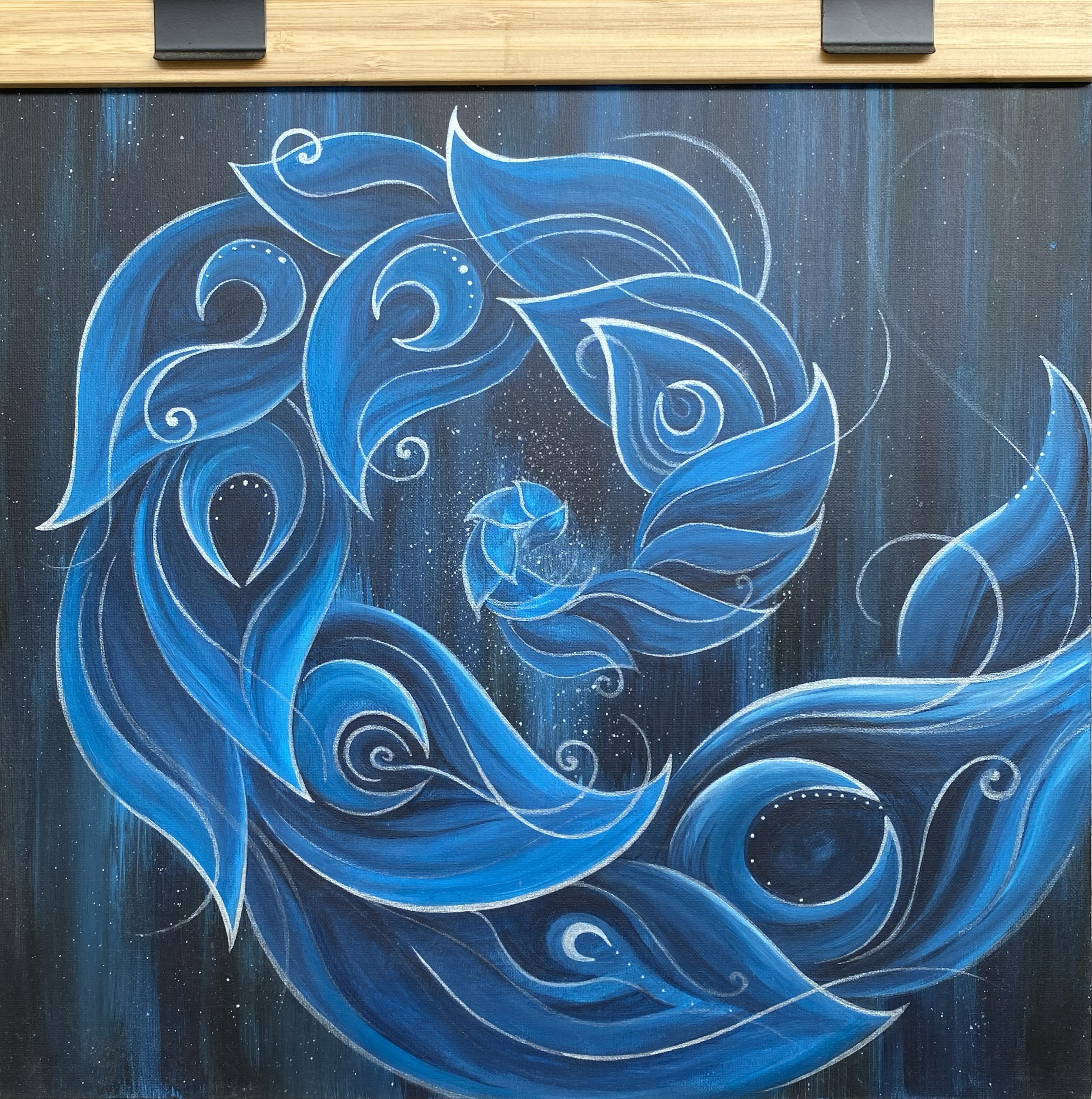 Blue flow — Modrá